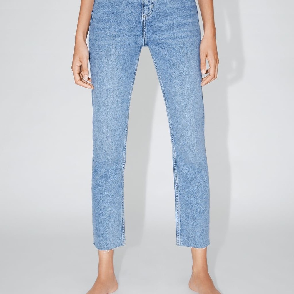 Zara Slim Fit High Rise Jeans NWT